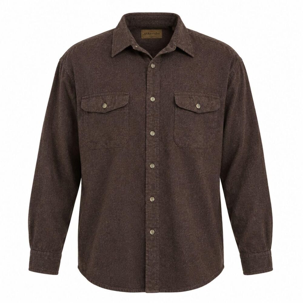 St-john-s-bay Men's Brown Shirt